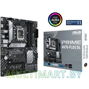 Материнская плата ASUS Prime H670-Plus D4 картинка 7